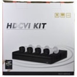 KIT DVR HDCVI 8 CH HD + 4 CAMARAS + DD 500GB